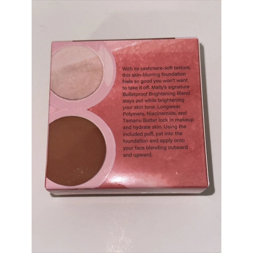 Mally Beauty Soft As Silk‎ Powder Foundation Rich 0.28oz NIB Skin Blurring